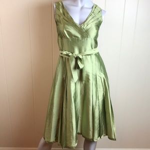 Green Silk Talbots Dress